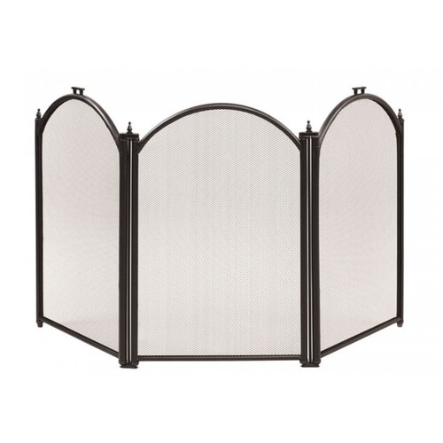 Экран каминный C03011BK (3 секции, 60х95см, черный)-1