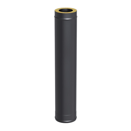 Сэндвич-труба BLACK (AISI 430/0,8мм), L-1м (120x200)-3