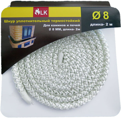 Шнур термостойкий   8мм (2м/п)-1