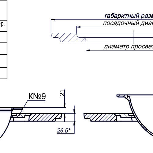 Плита 1-конфорочная П1-10 (Р) 700х700мм-5