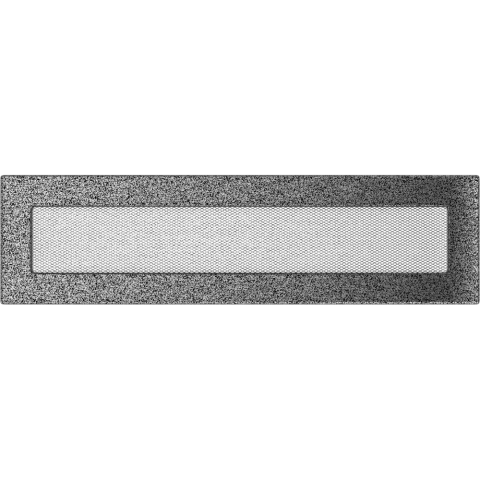 Вентиляционная решетка Черная/Серебро (11*42) 42CS-1