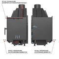 Каминная топка ASTON 600-3