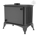 Печь-камин чугунный KOZA/K9/150/PW/W с теплообменником-2