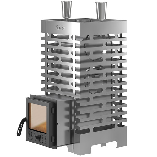 Печь для бани ASTON 20 INOX стекло-6