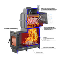 Печь ВЕЗУВИЙ Легенда Русский пар Ковка 18 (271)-3