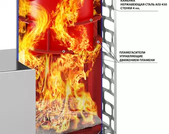 Печь для бани Эверест "Steam Master 44 INOX" Талькохлорит, S-40