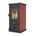 MBS Печь THERMO VESTA PLUS DARK RED (с водяным контуром)-1