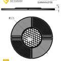 Чугунная плита Gurman Ø700-2