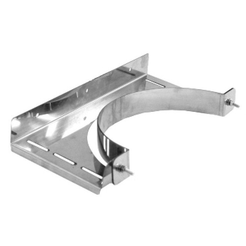 Хомут Феррум стеновой нерж.(AISI 430), ф150-2