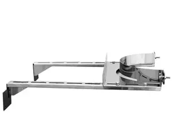 Хомут Феррум стеновой нерж.(AISI 430), ф130