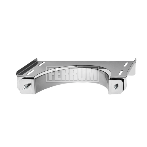 Хомут Феррум стеновой нерж.(AISI 430), ф250-2