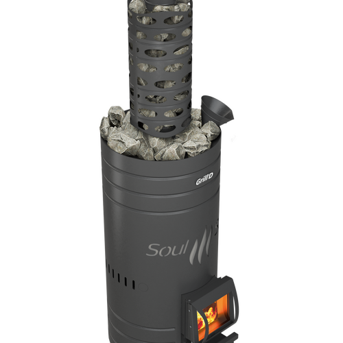 Каменка натрубная Grill'D Bochka-1