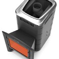 Печь для бани ТМФ Тунгуска 2017 Inox Витра т\обменник антрацит-2