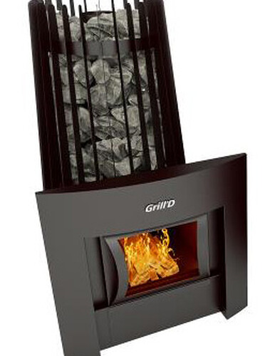 Печь для бани Grill'D Cometa 180 Vega window black-1