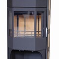 Печь-камин Сибирь-12 со стеклом-1