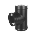 Сэндвич-тройник BLACK (AISI 430 1,0мм/0,5мм, KERALUX) (150x250)-1