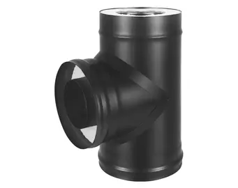 Сэндвич-тройник BLACK (AISI 430 1,0мм/0,5мм, KERALUX) (200х300)