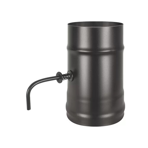 Шибер поворотный BLACK (AISI 430 1,0мм/0,5мм) (150)-1