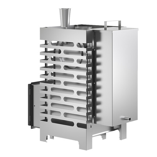 Печь для бани ASTON 16 INOX стекло 