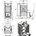 Печь для бани ASTON 20 INOX 