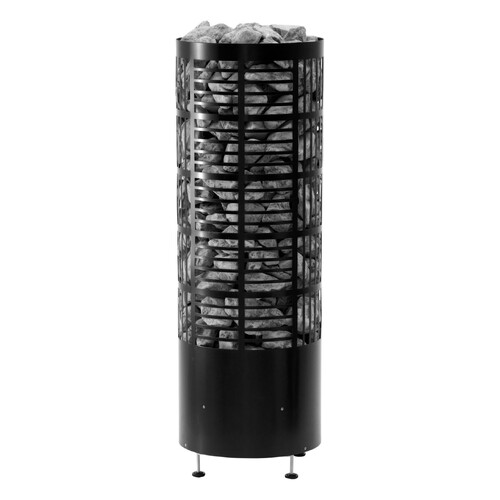 Электрическая каменка BORN LINE BLACK PLUS O90 9 кВт, для сауны и бани со встроенным управлением-1