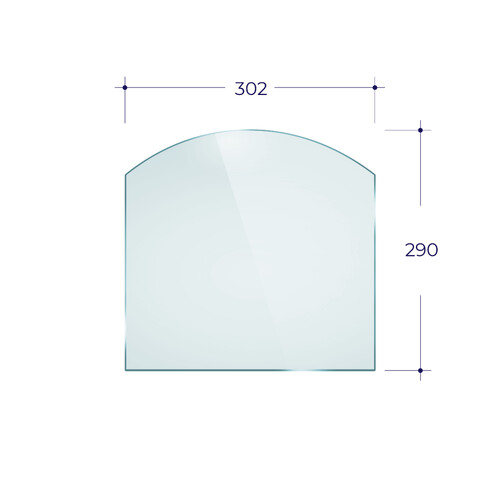 Стекло Везувий  290 (0,290*0,302)-1