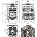 Печь для бани ASTON «Шторм» Small  б/в (ДТ-4)-10