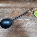 Ковш из нержавеющей стали 45 см, чёрный Банные штучки-1