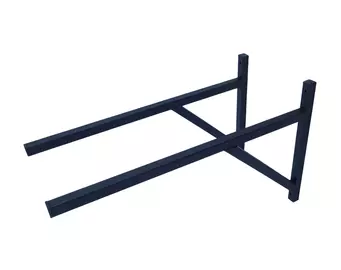 Кронштейн Опорный КР- 4 (L-1200) (черный)