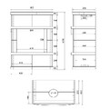 Камин EVEREST U10 «VIBORG» Амфиболит-3