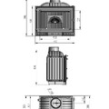 Каминная топка EVEREST Z14 Б/У-4