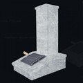 Облицовка на трубу GFS Гроза Президент 18 115х790 Талькохлорит 3 яруса под шибер-1