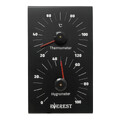 Термогигрометр EVEREST, алюминий BLACK (TG-31)-1
