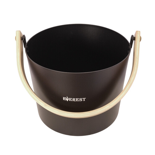 Ведро EVEREST 5л, алюминий BLACK (TG-44)-2