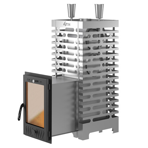 Печь для бани ASTON 24 INOX (310М) Long-1