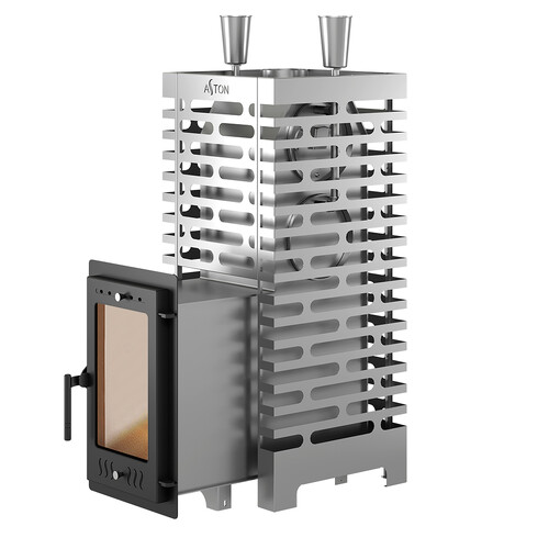 Печь для бани ASTON 24 INOX (310М) Long-6