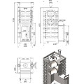 Печь для бани ASTON 24 INOX (310М)-5