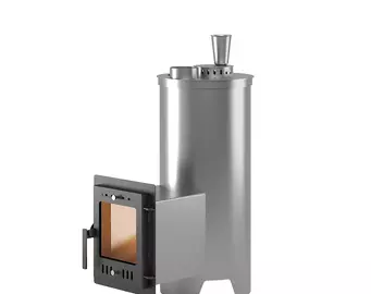 Печь для бани Эверест "Steam Master" 24 INOX (210М) (под обкладку)