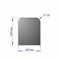 Лист напольный 1000*800*1,5 R135 медь-2