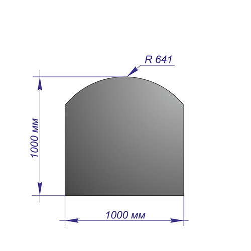 Лист напольный 1000*1000*1,5 R641 бронза-2