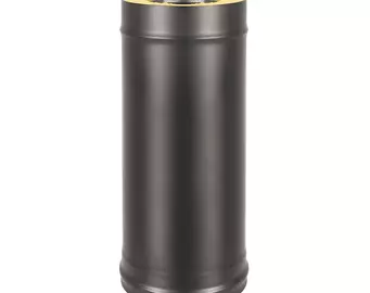 Сэндвич-труба BLACK (AISI 430 0,8мм)   д.120х200, L-0,25м
