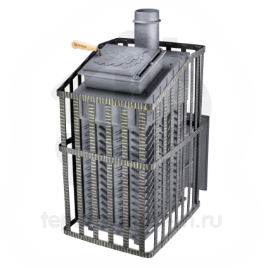 Печь для бани GFS Ураган 30 ЗК чугунная-2