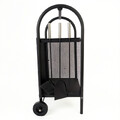 Дровница EVEREST H100-B-B черный (35*32*81см)-3