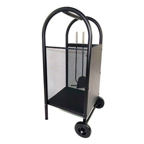 Дровница EVEREST H100-B-B черный (35*32*81см)-4
