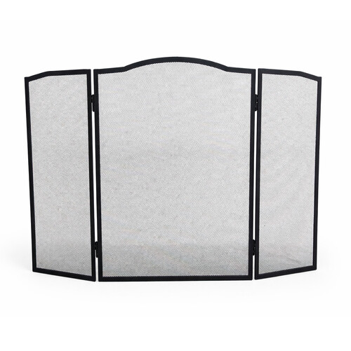 Экран каминный EVEREST FS3-B черный (61*96см)-1