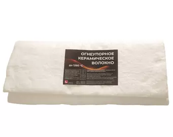 Огнеупорное керам волокно 1260°С, 64кг/м3; 50мм (Рулон 3,66м*0,61м)